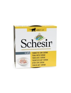 Comida para gato SCHESIR Peixe 85 g