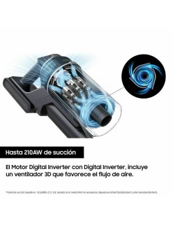 Aspirateur balai Samsung VS20C9542TN/WA 580 W