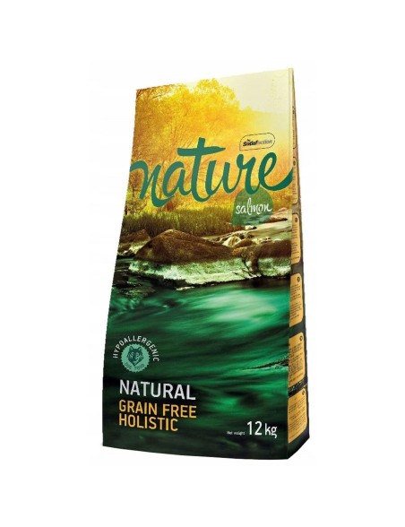 Futter Nature Grain Free Holistic Salmón Lachsfarben 12 kg