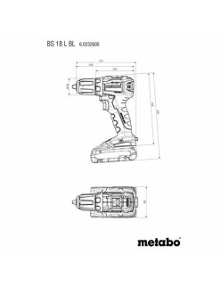 Atornillador Metabo 602326500 60 Nm