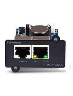 Cronotermostato para Aire Acondicionado Cyberpower RMCARD205 Negro