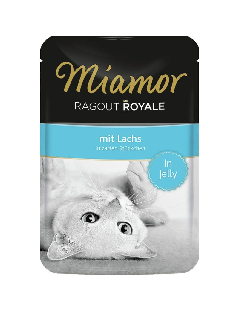Aliments pour chat Miamor 74053 Saumon Poisson 100 g