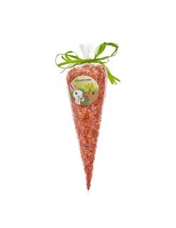 Kaninchenfutter Factoryherbs Carrot cubes Chinchilla Versuchsobjekt Hamster Ratte Mouse Nagetiere Vögel 100 g