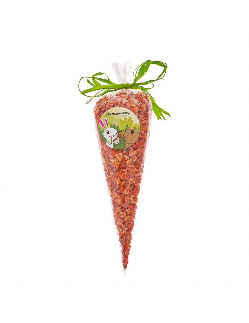 Kaninchenfutter Factoryherbs Carrot cubes Chinchilla Versuchsobjekt Hamster Ratte Mouse Nagetiere Vögel 100 g