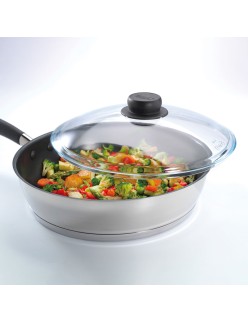 Frying Pan Lid Pyrex Grey Transparent (Refurbished A)