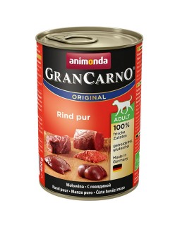Alimentation humide Animonda GranCarno Original Veau Viande de bœuf 400 g