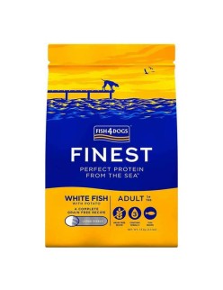 Nourriture FISH4DOGS Finest White Fish Adult