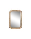 Miroir mural Home ESPRIT Naturel Bois de manguier Balles 60 x 2,5 x 90 cm