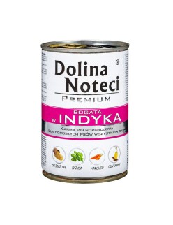 Alimentation humide Dolina Noteci Premium Dinde 400 g