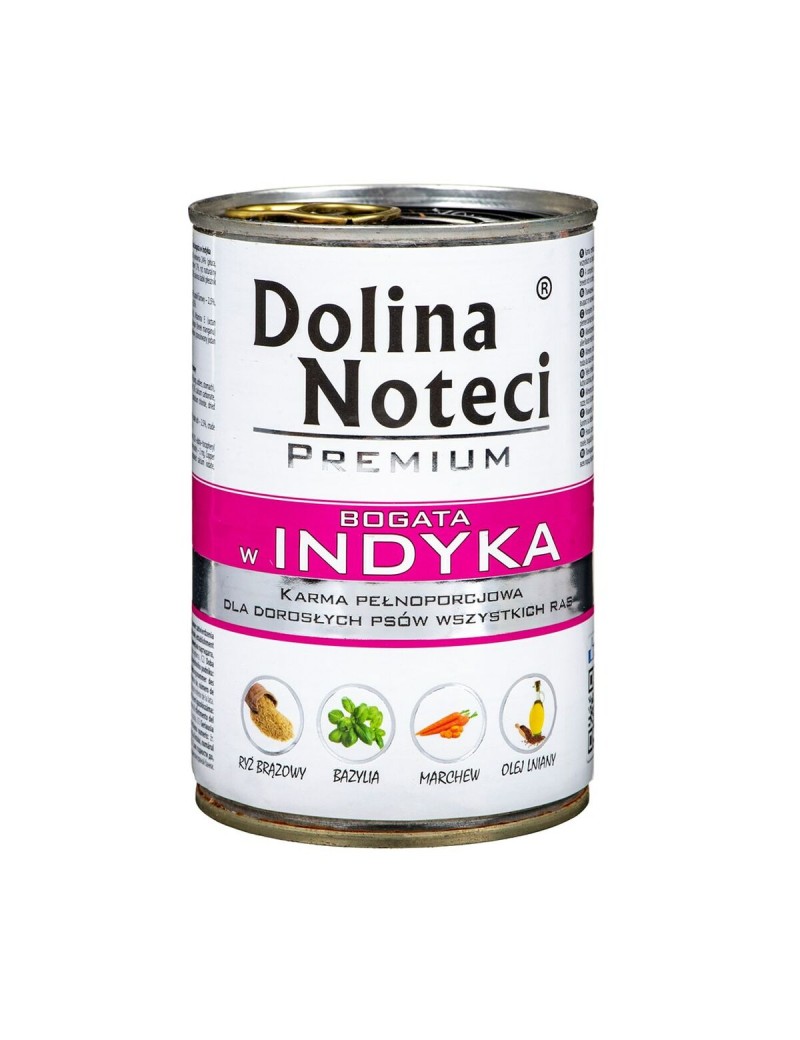 Alimentation humide Dolina Noteci Premium Dinde 400 g