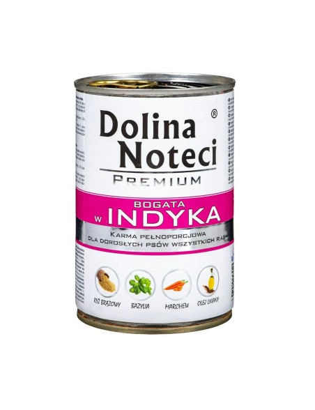 Alimentation humide Dolina Noteci Premium Dinde 400 g