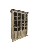 Stand Espositore Home ESPRIT Bianco Legno di mango 135 x 50 x 210 cm