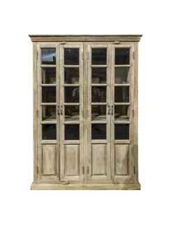 Présentoir Home ESPRIT Blanc Bois de manguier 135 x 50 x 210 cm