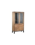 Présentoir Home ESPRIT Marron Noir Teck Acacia 100 x 40 x 185 cm