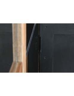 Présentoir Home ESPRIT Marron Noir Teck Acacia 100 x 40 x 185 cm