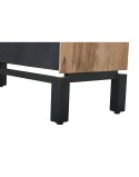 Présentoir Home ESPRIT Marron Noir Teck Acacia 100 x 40 x 185 cm