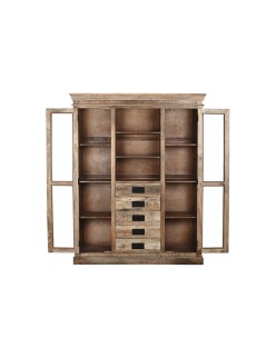 Display Stand Home ESPRIT Brown Crystal Mango wood 165 x 45 x 210 cm