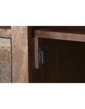 Stand Espositore Home ESPRIT Marrone Cristallo Legno di mango 165 x 45 x 210 cm