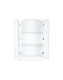 Présentoir Home ESPRIT Blanc Bois Verre 76 x 39 x 193 cm
