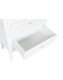 Présentoir Home ESPRIT Blanc Bois Verre 76 x 39 x 193 cm