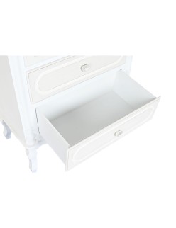Présentoir Home ESPRIT Blanc Bois Verre 76 x 39 x 193 cm