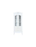 Présentoir Home ESPRIT Blanc Bois Verre 76 x 39 x 193 cm
