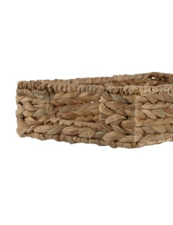 Tablettset Home ESPRIT natürlich Tropical 40 x 26 x 9 cm (2 Stück)