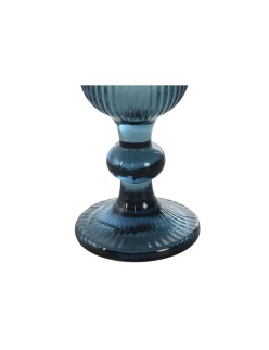 Gläsersatz DKD Home Decor Blau Kristall 150 ml