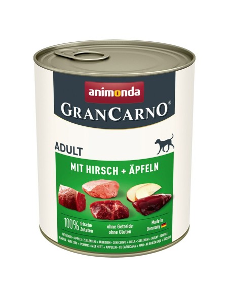Alimentation humide Animonda GranCarno Adult Deer and apple Cerf 800 g