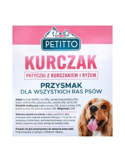 Futter Petitto Huhn Reis 500 g