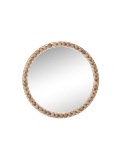 Miroir mural Home ESPRIT Blanc Marron Balles 71 x 4,5 x 71 cm