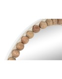 Miroir mural Home ESPRIT Blanc Marron Balles 71 x 4,5 x 71 cm