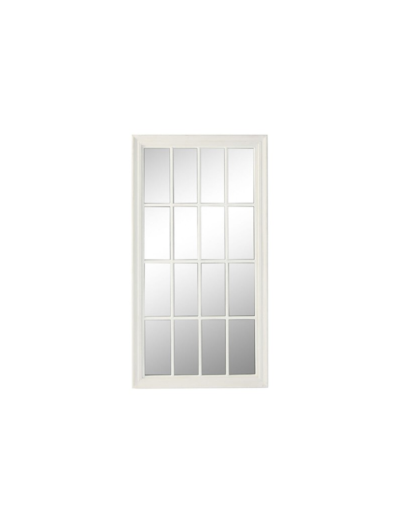 Miroir mural Home ESPRIT Blanc Fenêtre 68 x 4 x 128 cm