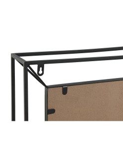 Miroir mural Home ESPRIT Noir Vintage 90 x 10 x 90 cm