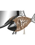 Miroir mural Home ESPRIT Noir Naturel Poissons 83 x 5,5 x 36 cm