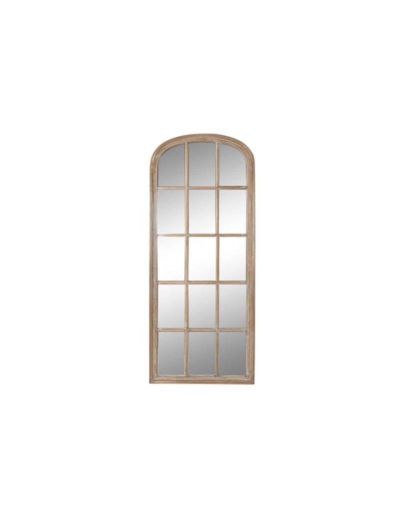 Wandspiegel Home ESPRIT natürlich Fenster Decapé 70,5 x 4 x 170,5 cm