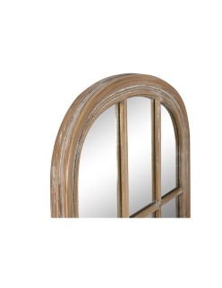 Miroir mural Home ESPRIT Naturel Fenêtre Décapé 70,5 x 4 x 170,5 cm