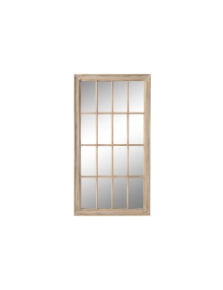 Miroir mural Home ESPRIT Naturel Fenêtre Décapé 68 x 4 x 128 cm