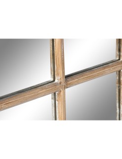 Wandspiegel Home ESPRIT natürlich Fenster Decapé 68 x 4 x 128 cm