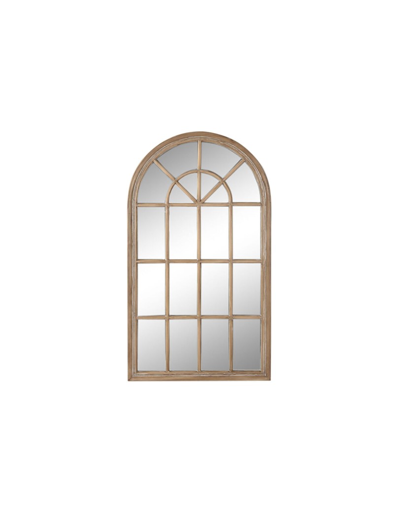 Miroir mural Home ESPRIT Naturel Fenêtre Décapé 80 x 3,5 x 140 cm