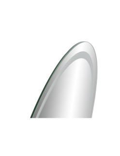 Espelho de parede Home ESPRIT Cristal 50 x 0,5 x 80 cm