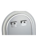 Espejo de pared Home ESPRIT Cristal 50 x 0,5 x 80 cm