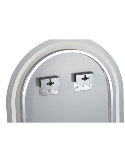 Specchio da parete Home ESPRIT Cristallo 50 x 0,5 x 80 cm