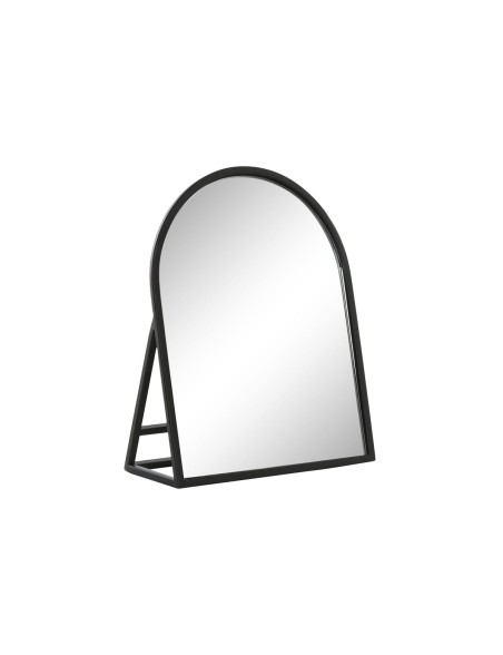 Miroir mural Home ESPRIT Noir Verre Fer 20 x 8,5 x 25 cm