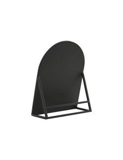 Miroir mural Home ESPRIT Noir Verre Fer 20 x 8,5 x 25 cm