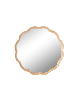 Espejo de pared Home ESPRIT Natural Urbano 80 x 5 x 80 cm
