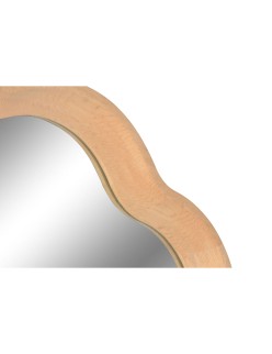 Espejo de pared Home ESPRIT Natural Urbano 80 x 5 x 80 cm