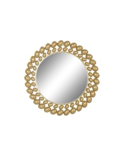 Specchio da parete Home ESPRIT Dorato 70 x 3 x 70 cm