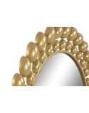 Specchio da parete Home ESPRIT Dorato 70 x 3 x 70 cm