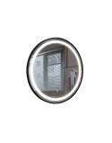 Miroir mural Home ESPRIT Noir Moderne 80 x 2 x 80 cm